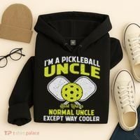 Pickleball Uncle Funny Pickleball Player Gift For Him Hoodie thumb 4