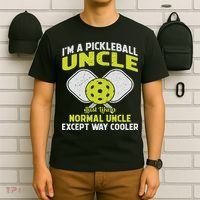 Pickleball Uncle Funny Pickleball Player Gift For Him T-Shirt thumb 6