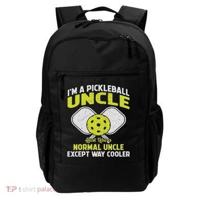 Pickleball Uncle Funny Pickleball Player Gift For Him Backpack