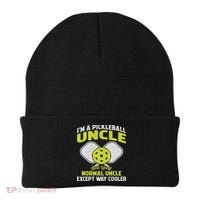 Pickleball Uncle Funny Pickleball Player Gift For Him Beanie thumb 0