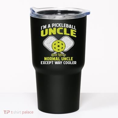 Pickleball Uncle Funny Pickleball Player Gift For Him Tumbler