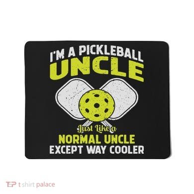 Pickleball Uncle Funny Pickleball Player Gift For Him Mousepad