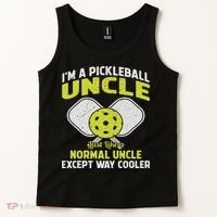 Pickleball Uncle Funny Pickleball Player Gift For Him Tank Top thumb 2