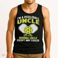 Pickleball Uncle Funny Pickleball Player Gift For Him Tank Top thumb 3