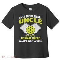Pickleball Uncle Funny Pickleball Player Gift For Him Toddler T-Shirt thumb 0