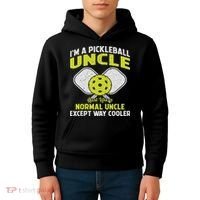 Pickleball Uncle Funny Pickleball Player Gift For Him Kids Hoodie thumb 4