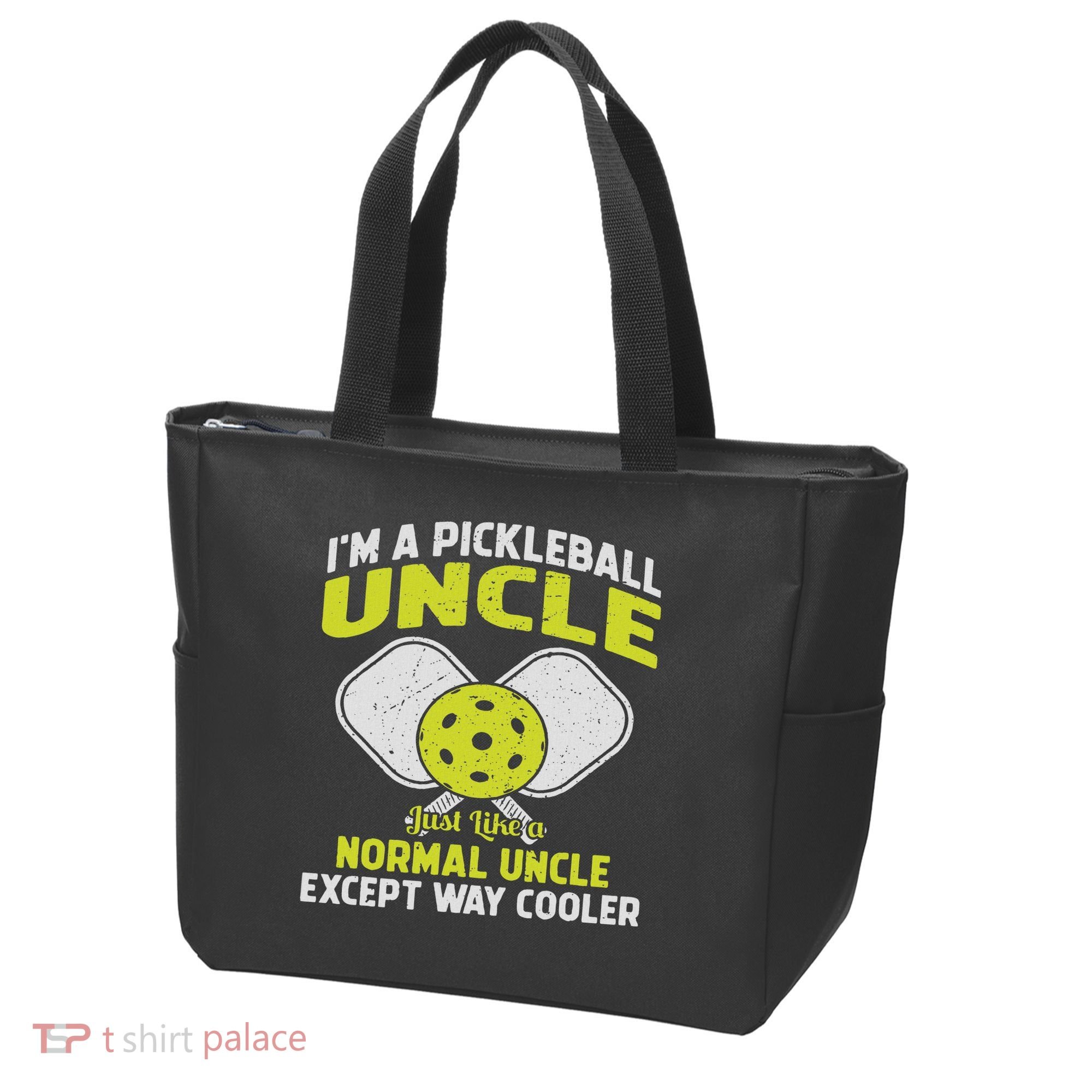 Pickleball Uncle Funny Pickleball Player Gift For Him Tote Bag