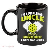 Pickleball Uncle Funny Pickleball Player Gift For Him 11oz C Handle Ceramic Mug thumb 2