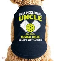 Pickleball Uncle Funny Pickleball Player Gift For Him Doggie Tank thumb 0