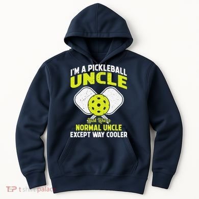 Pickleball Uncle Funny Pickleball Player Gift For Him Hoodie