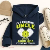 Pickleball Uncle Funny Pickleball Player Gift For Him Hoodie thumb 4