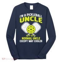 Pickleball Uncle Funny Pickleball Player Gift For Him Long Sleeve Shirt thumb 0