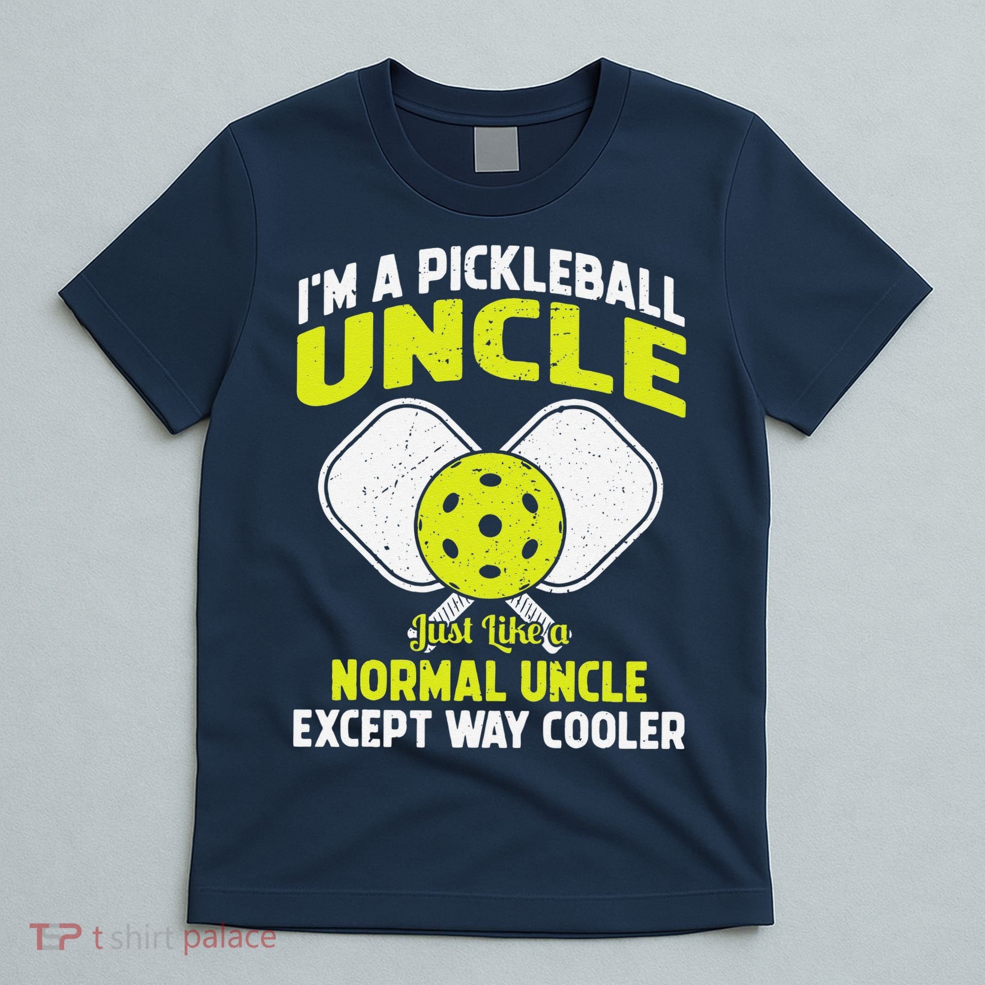 Pickleball Uncle Funny Pickleball Player Gift For Him T-Shirt