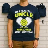 Pickleball Uncle Funny Pickleball Player Gift For Him T-Shirt thumb 6