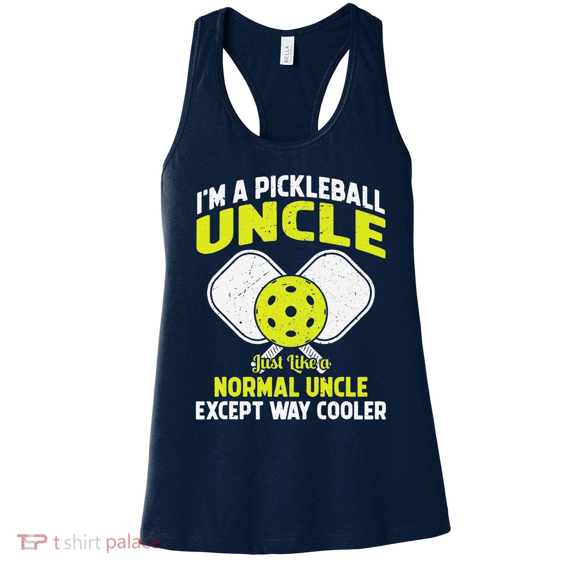 Pickleball Uncle Funny Pickleball Player Gift For Him Women's Tank Top