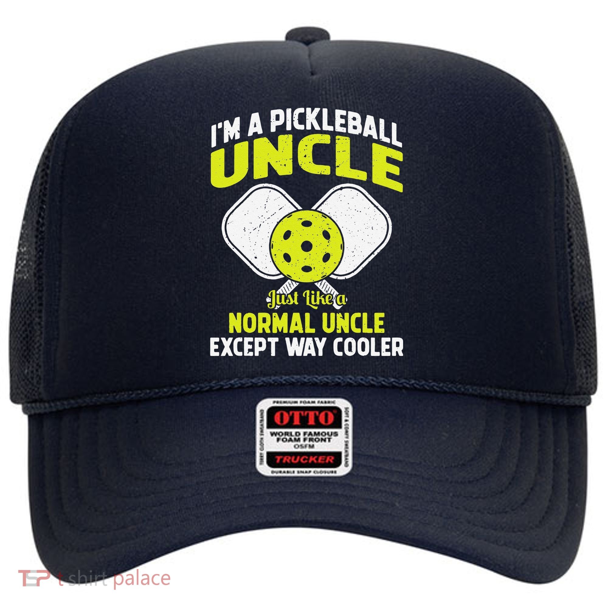 Pickleball Uncle Funny Pickleball Player Gift For Him Hat