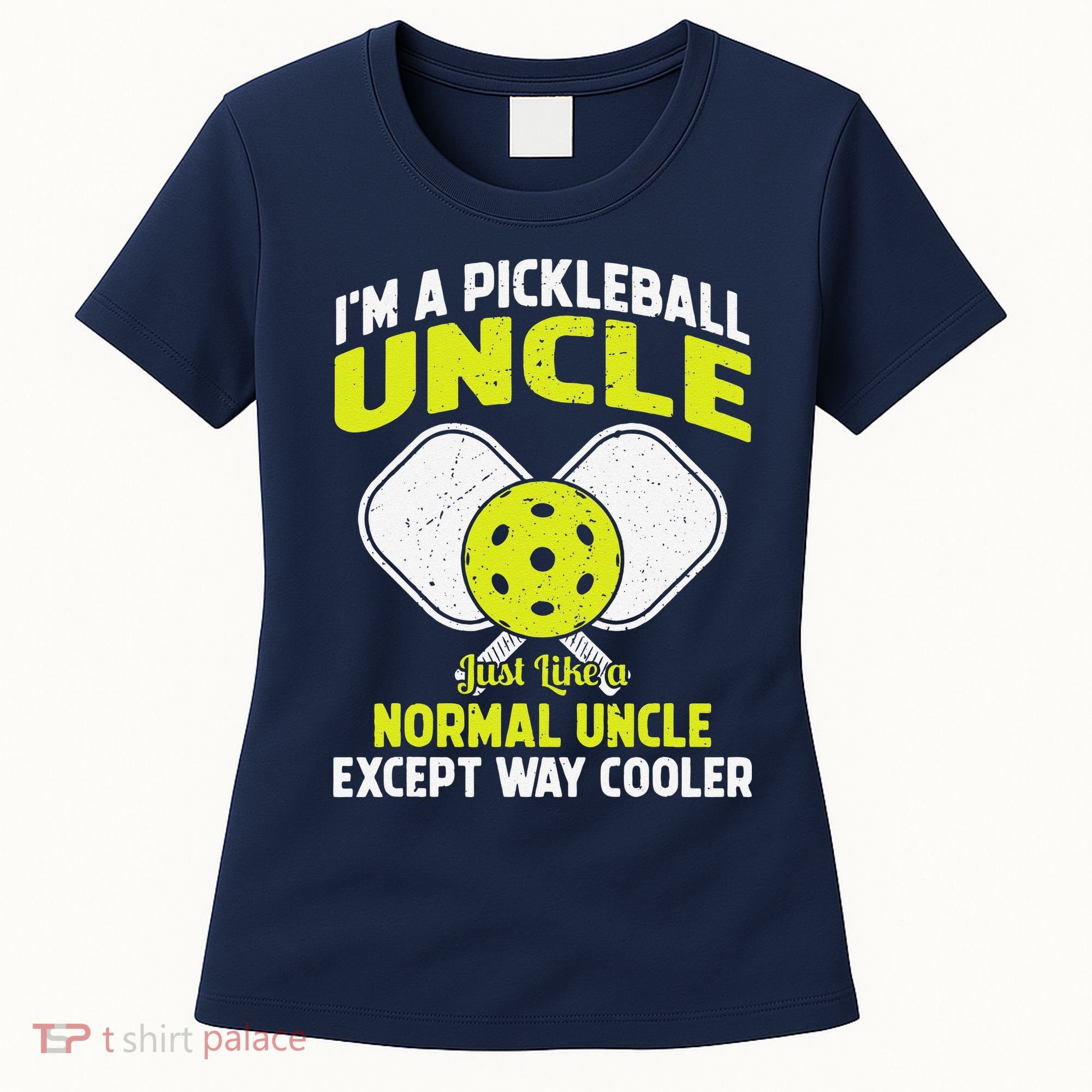 Pickleball Uncle Funny Pickleball Player Gift For Him Women's T-Shirt