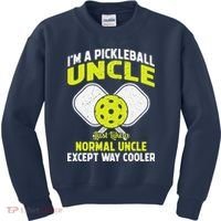 Pickleball Uncle Funny Pickleball Player Gift For Him Kids Sweatshirt thumb 0
