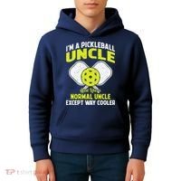 Pickleball Uncle Funny Pickleball Player Gift For Him Kids Hoodie thumb 4
