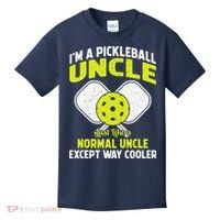 Pickleball Uncle Funny Pickleball Player Gift For Him Kids T-Shirt thumb 0