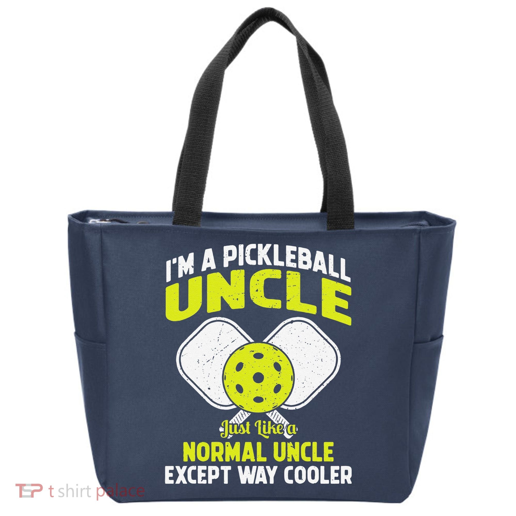 Pickleball Uncle Funny Pickleball Player Gift For Him Tote Bag