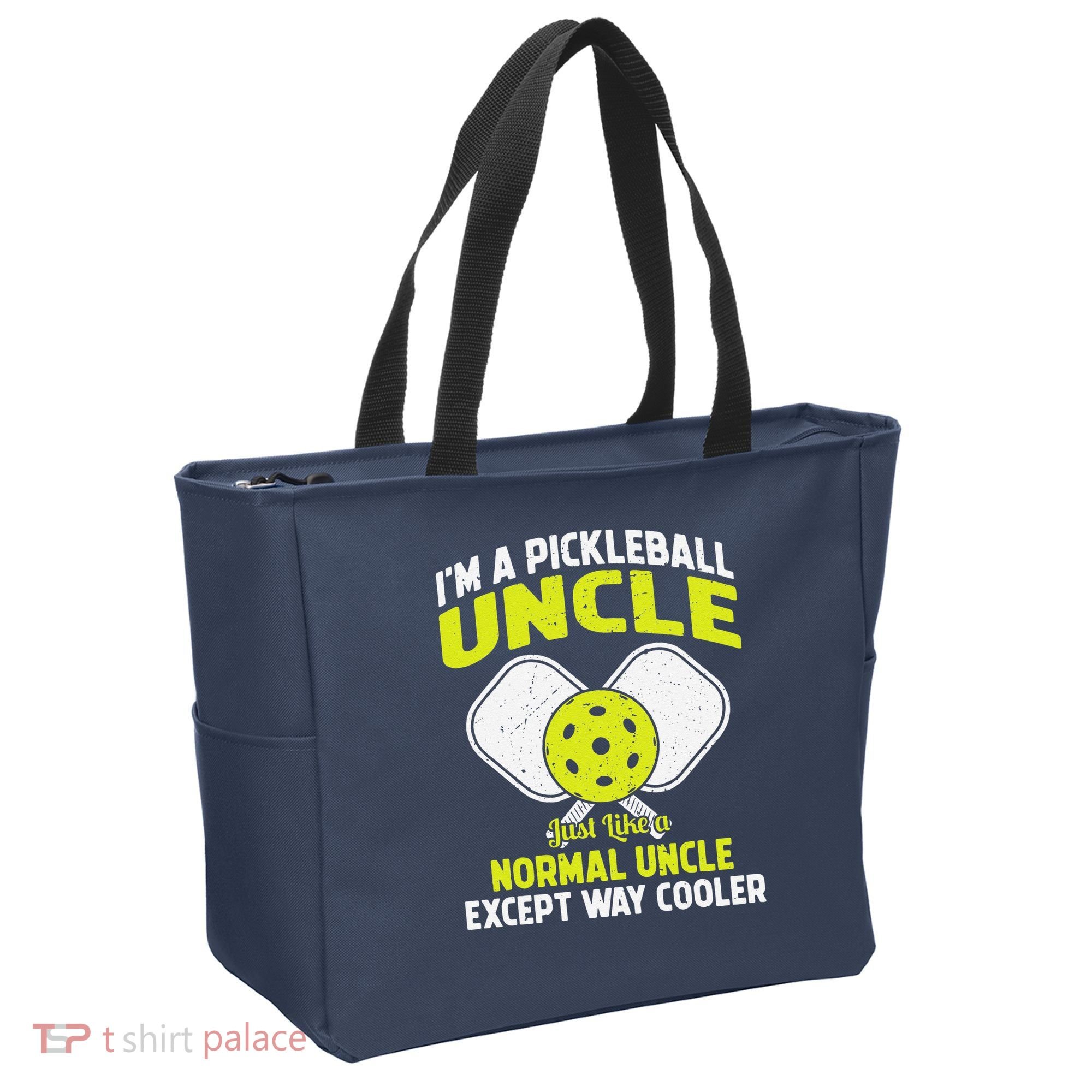 Pickleball Uncle Funny Pickleball Player Gift For Him Tote Bag