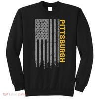 Pittsburgh USA Flag Patriotic American From Pittsburgh Sweatshirt thumb 0