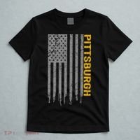 Pittsburgh USA Flag Patriotic American From Pittsburgh T-Shirt thumb 5