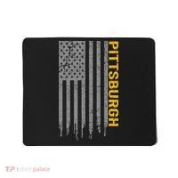 Pittsburgh USA Flag Patriotic American From Pittsburgh Mousepad thumb 0
