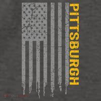 Pittsburgh USA Flag Patriotic American From Pittsburgh Vector Backpack thumb 2