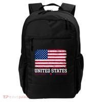 Patriotic USA Flag Grunge Style Apparel Gift Backpack thumb 0