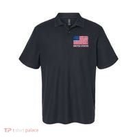 Patriotic USA Flag Grunge Style Apparel Gift Polo thumb 0