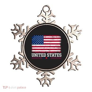 Patriotic USA Flag Grunge Style Apparel Gift Ornament