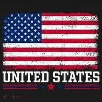 Patriotic USA Flag Grunge Style Apparel Gift Ornament thumb 1