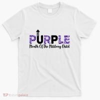 Purple Up For Month Of Military Child April T-Shirt thumb 0
