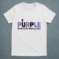 Purple Up For Month Of Military Child April T-Shirt thumb 5