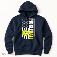 Pickleball USA Flag Love Playing Pickle Ball Hoodie thumb 0