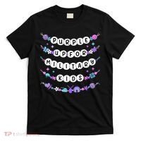 Purple Up For Military Ki Ds Friendship Bracelets T-Shirt thumb 0