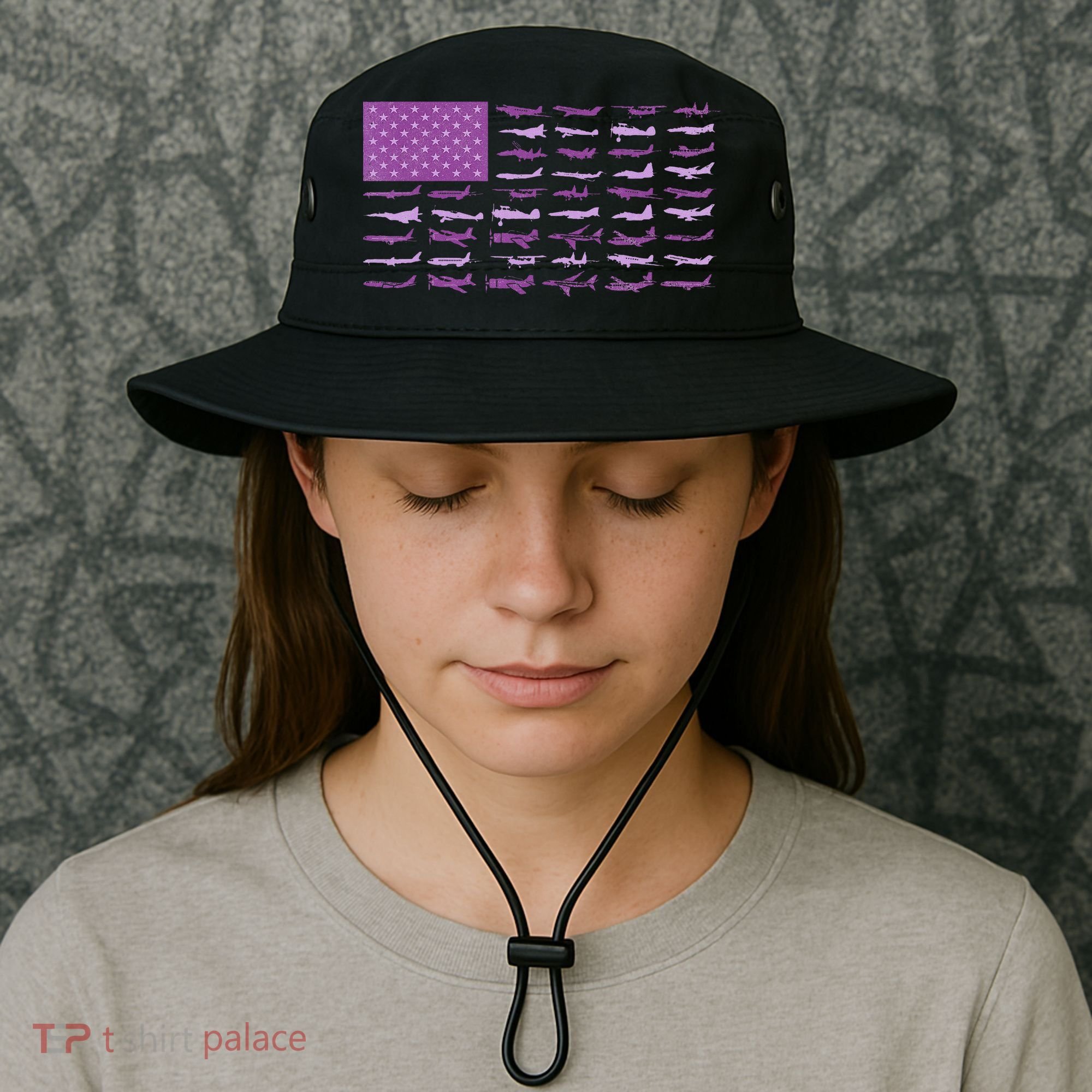 Purple Up For Military Military Child Month Bucket Hat
