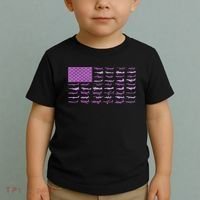 Purple Up For Military Military Child Month Toddler T-Shirt thumb 2