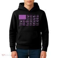 Purple Up For Military Military Child Month Kids Hoodie thumb 4