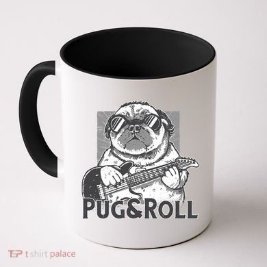 Pug And Roll Coffee Mug