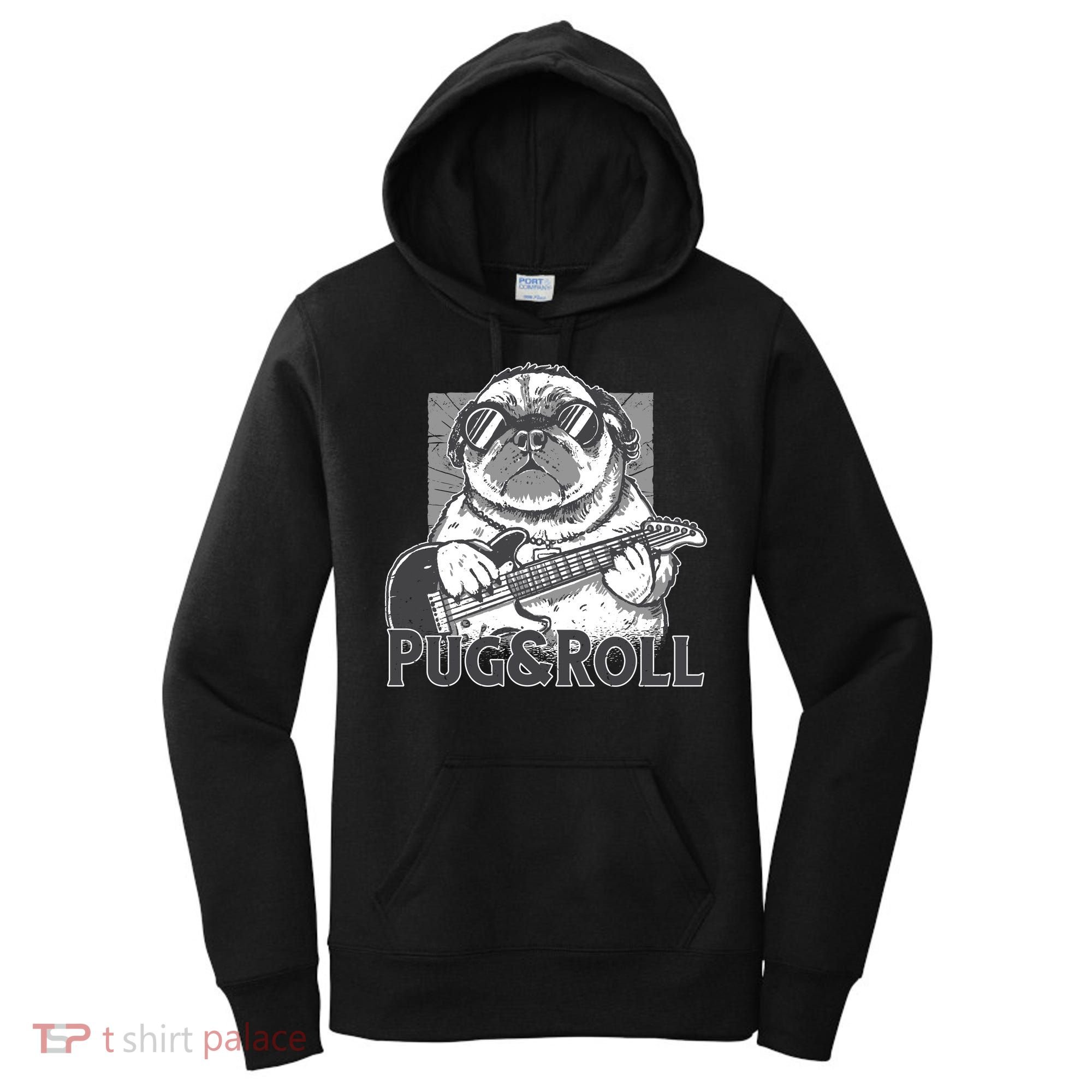 Pug And Roll Women's Hoodie