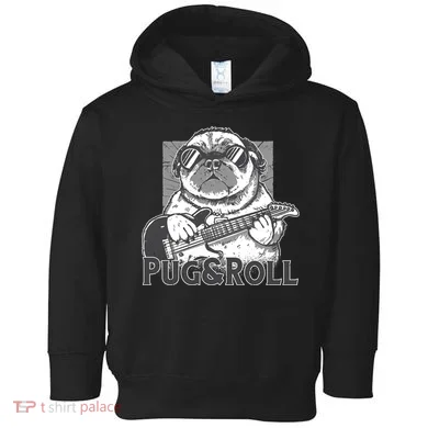 Pug And Roll Toddler Hoodie