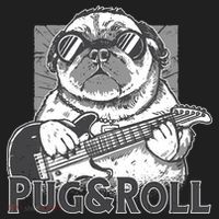 Pug And Roll Golf Towel thumb 3