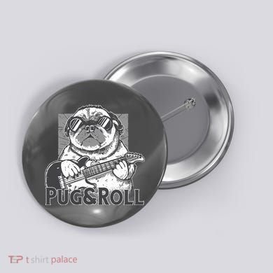 Pug And Roll Button