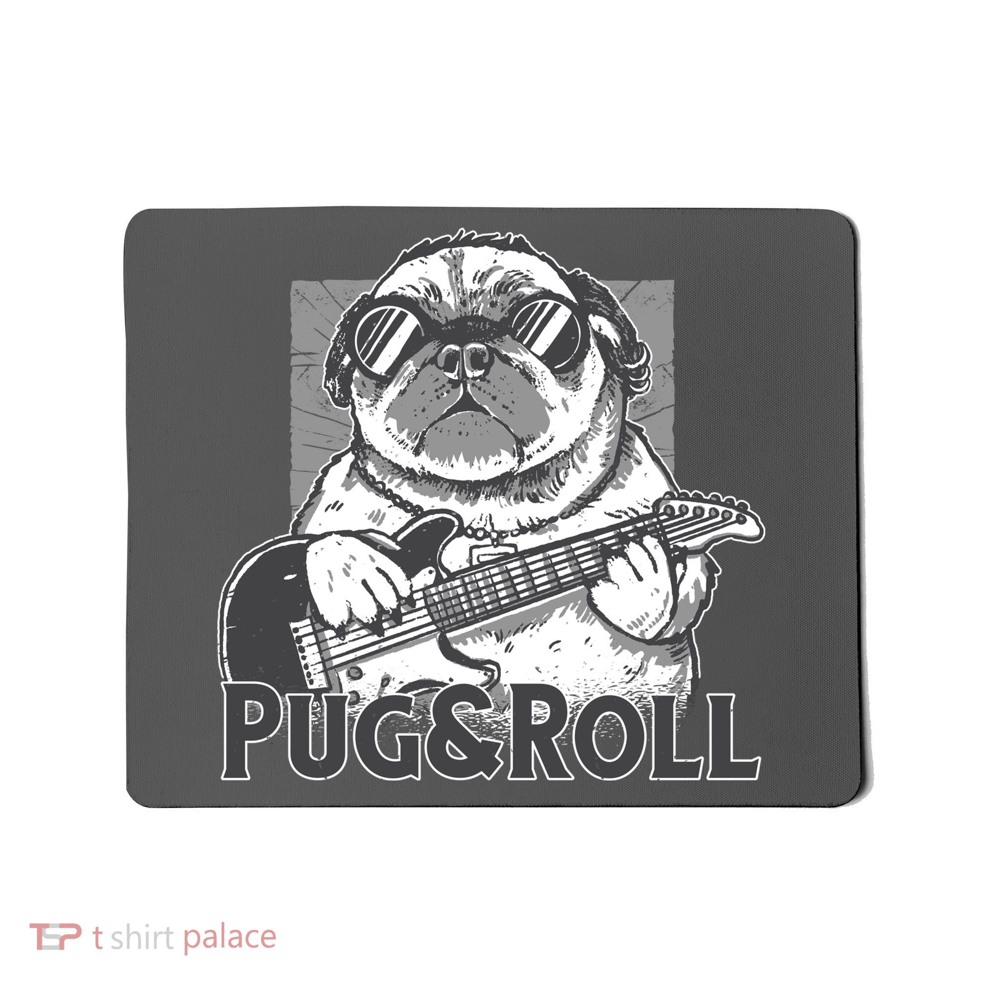 Pug And Roll Mousepad