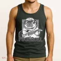 Pug And Roll Tank Top thumb 3
