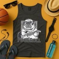 Pug And Roll Tank Top thumb 4