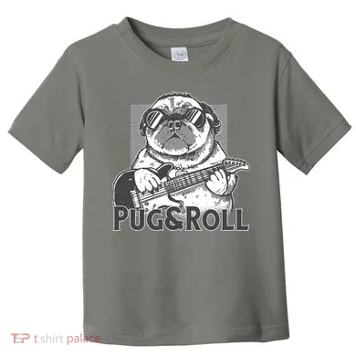 Pug And Roll Toddler T-Shirt